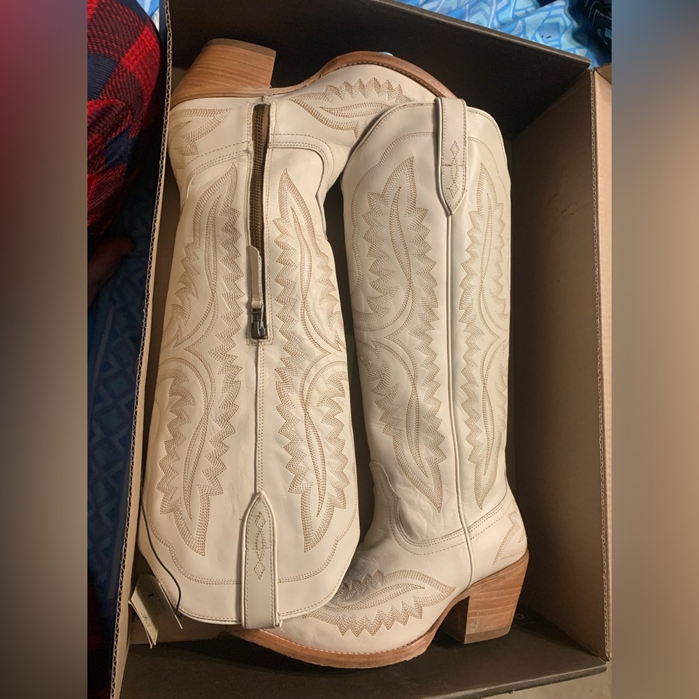 White boots